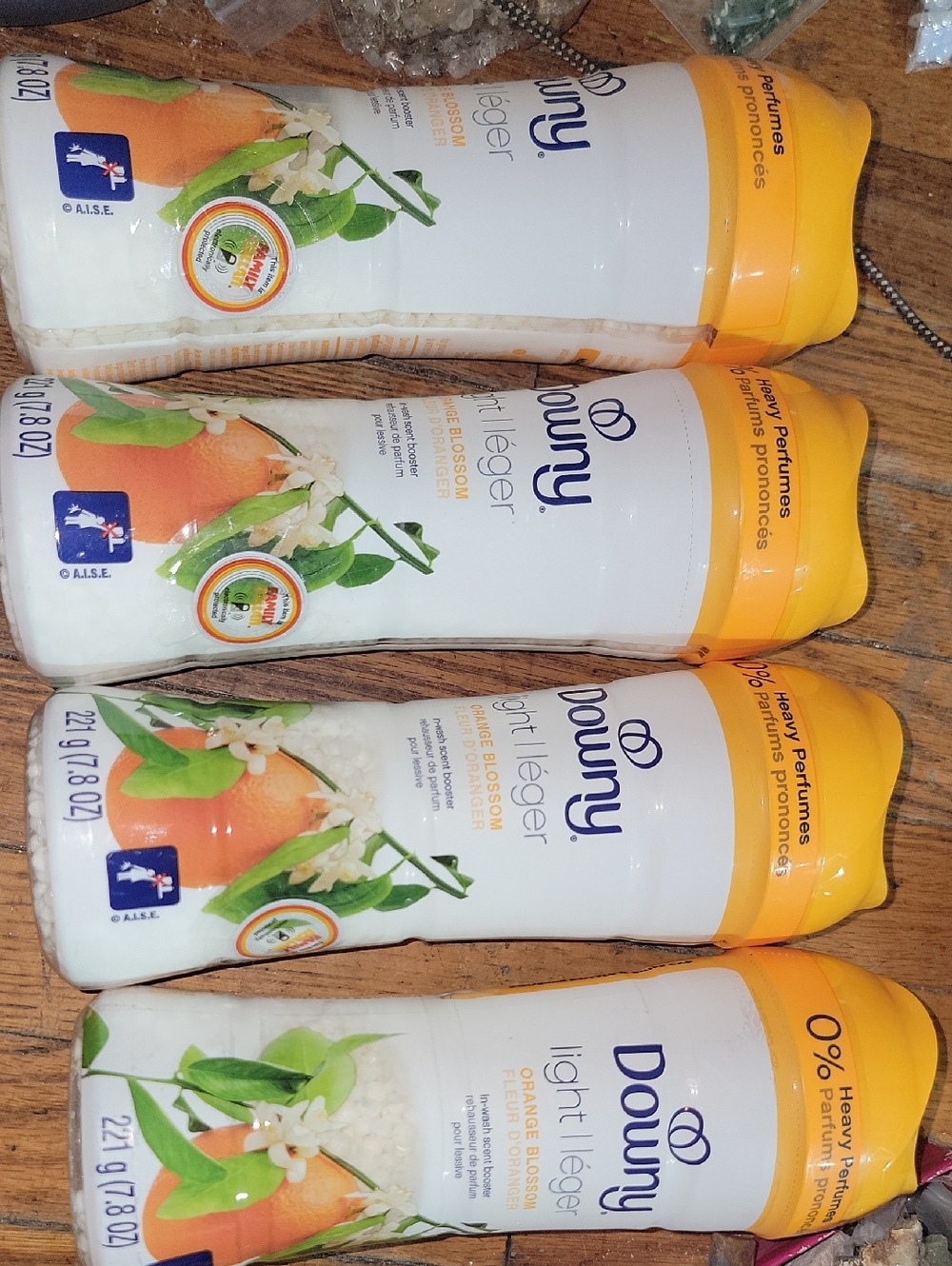 Light-Leger Orange Blossom Scented Body Mist - White & Orange Bundle